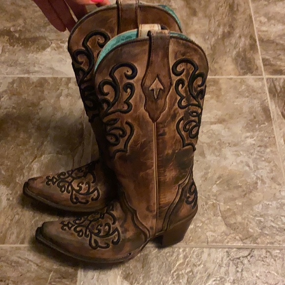 NWB Corral Cowboy Boots Sz 7.5 - Picture 10 of 10